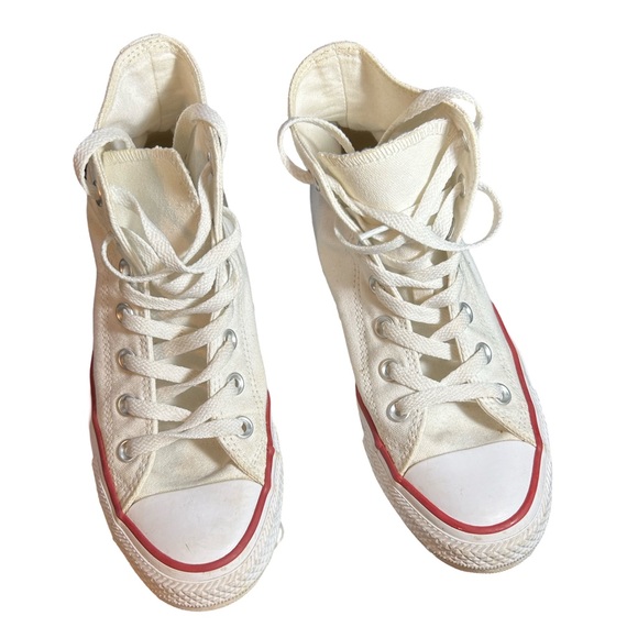 Converse Shoes - white high top converse